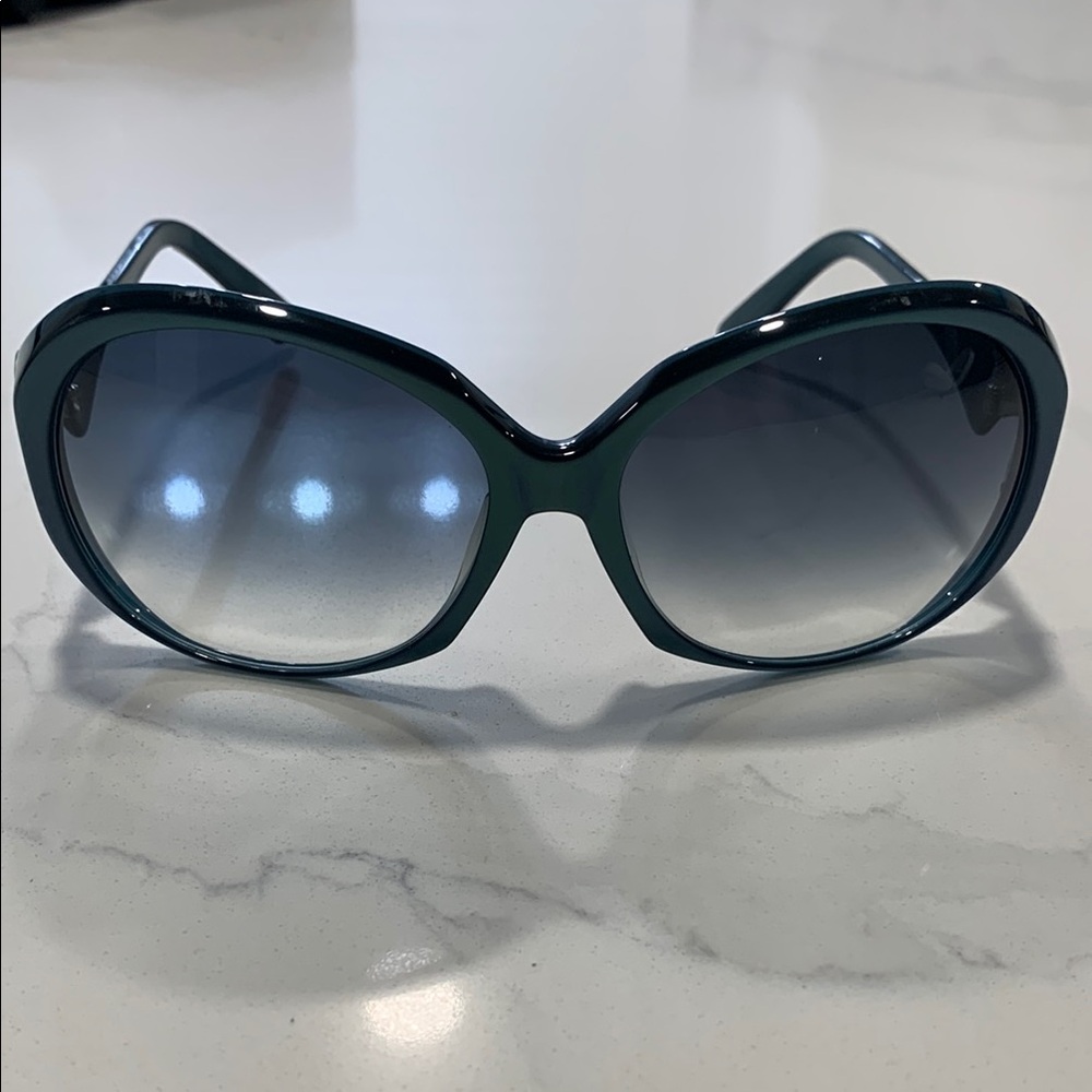 Emilio Pucci Elegant Blue Sunglasses